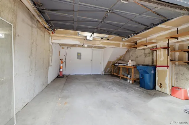 a view of storage and utility room