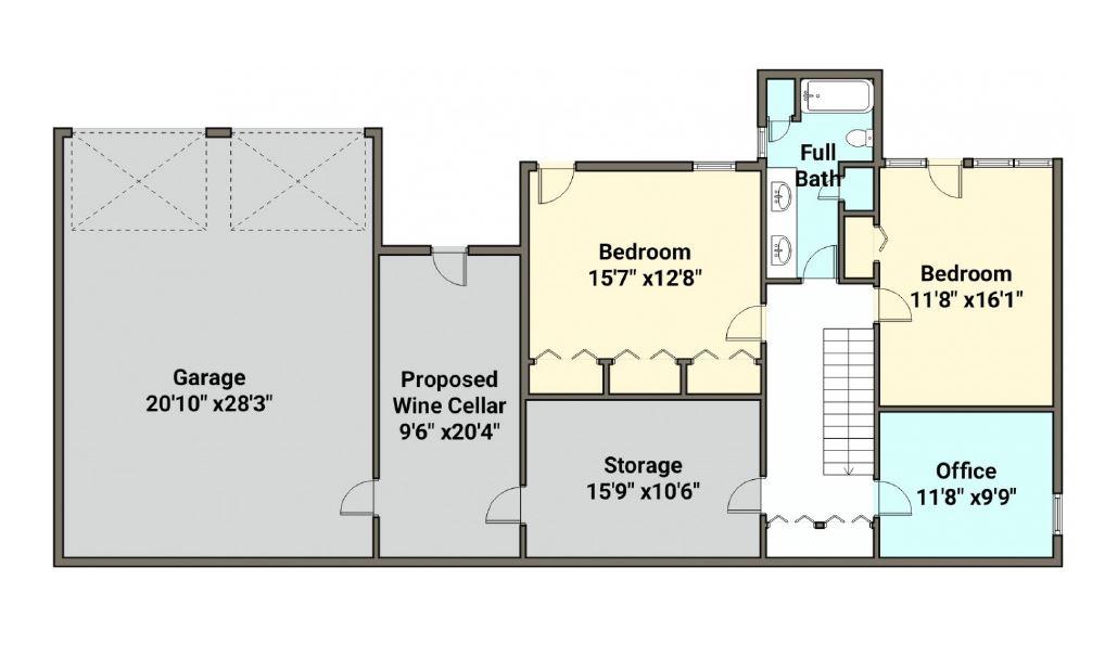 1846 Angle Plantation Road Rocky Mount, VA 24151 - Photo 19 of 68 23 Lower Level Floor Plan