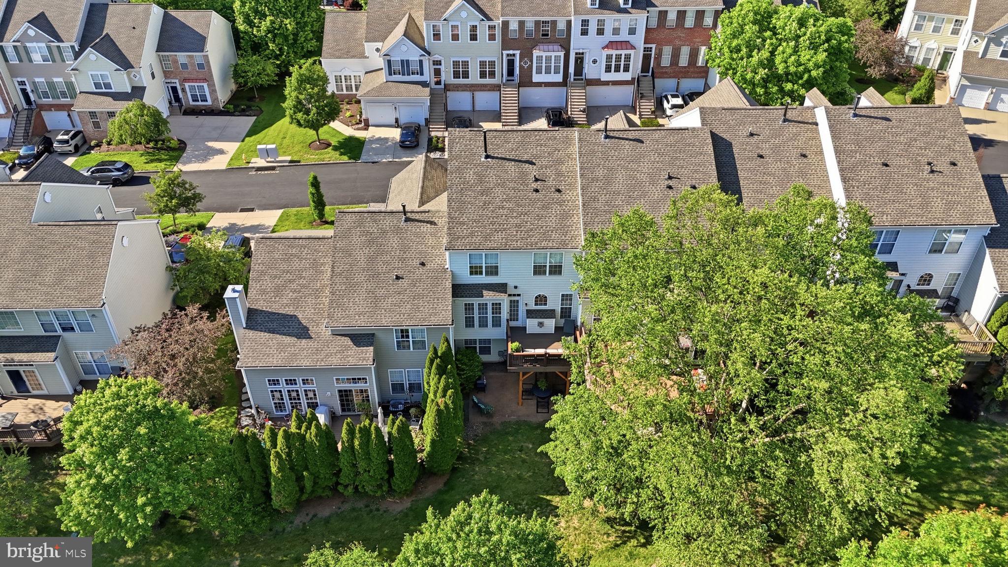 19 Addison Court Doylestown, PA 18901 - Photo 39 of 45 Aerial View of Back of Home