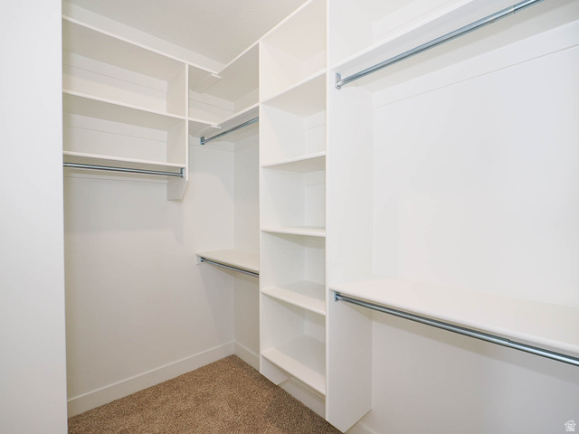 3938 North Wood Road Eagle Mountain, UT 84005 - Photo 23 of 55 Walk in closet with light colored carpet