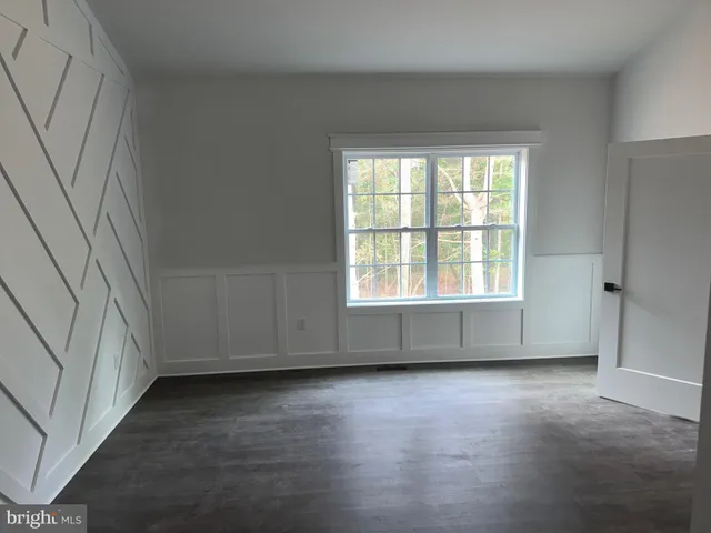 wooden floor in an empty room