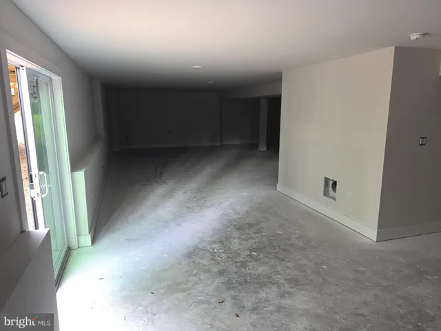 a view of empty room