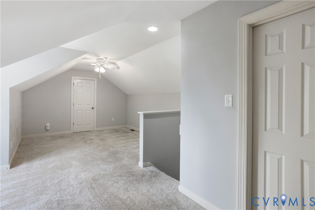 407 Lynchell Place Henrico, VA 23238 - Photo 43 of 50 en empty room with chandelier fan