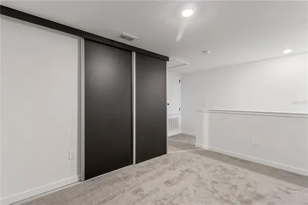 a view of empty room