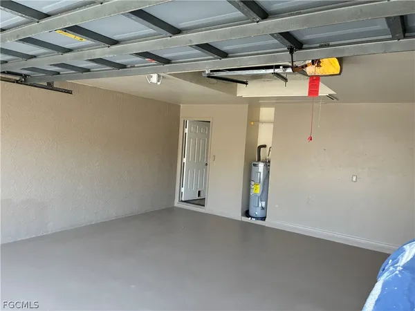 a view of storage and utility room