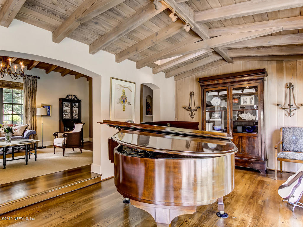 1036 Elder Lane Jacksonville, FL 32207 - Photo 34 of 79 Soaring, pine beams and rich wood floors
