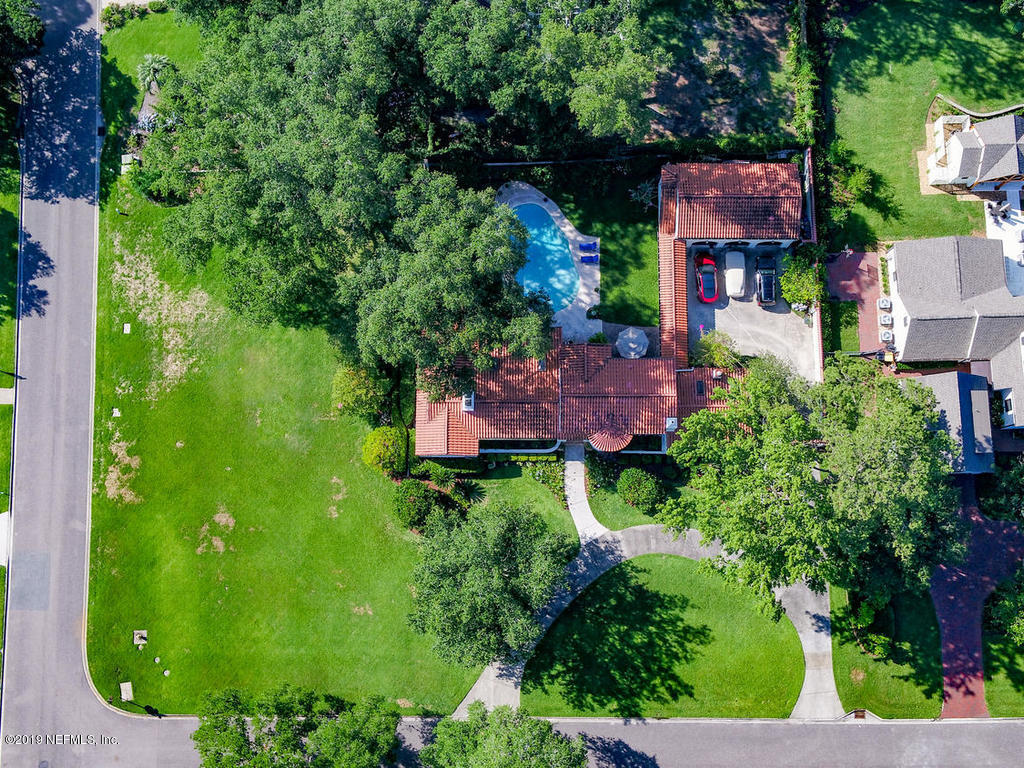 1036 Elder Lane Jacksonville, FL 32207 - Photo 4 of 79 an aerial view of house with yard swimming pool and outdoor seating