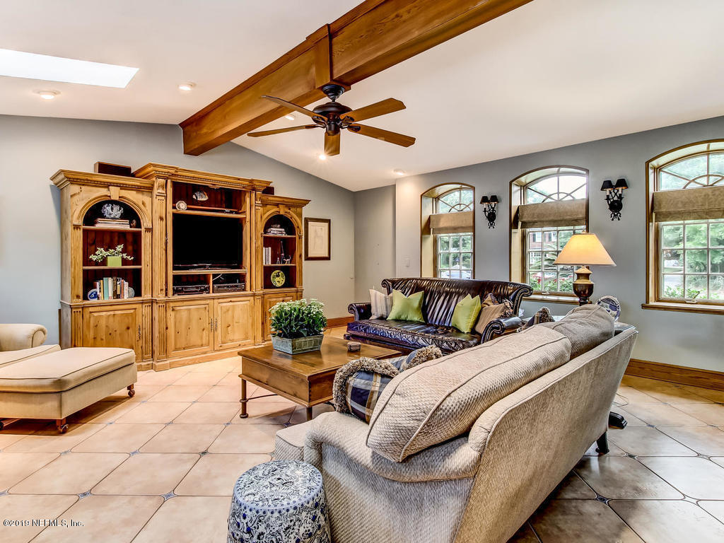 1036 Elder Lane Jacksonville, FL 32207 - Photo 41 of 79 a living room with furniture and a flat screen tv