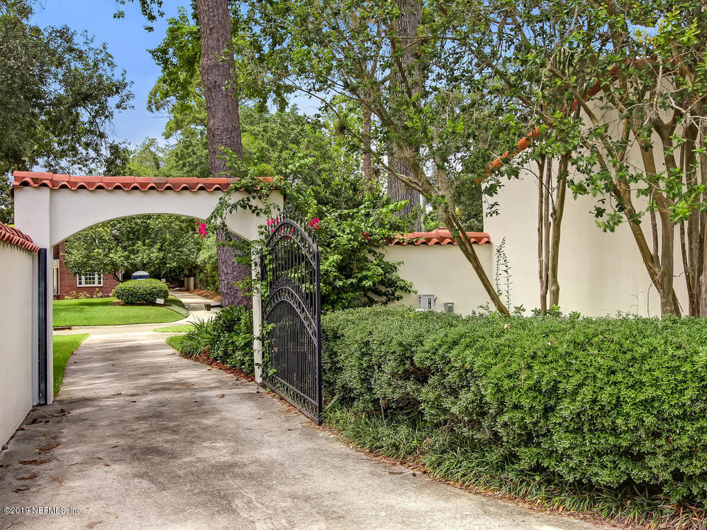 1036 Elder Lane Jacksonville, FL 32207 - Photo 75 of 79 Electric gate with keypad