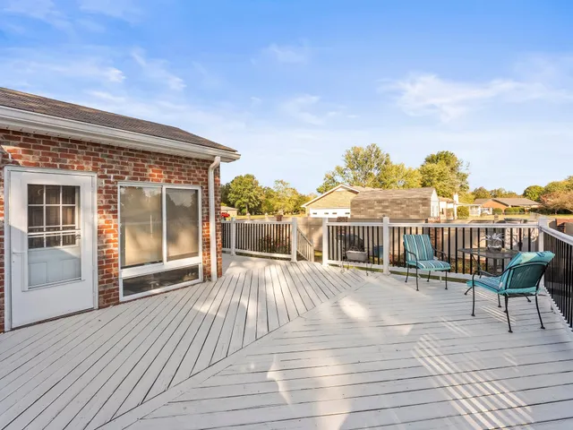 a view of a house with wooden floor
