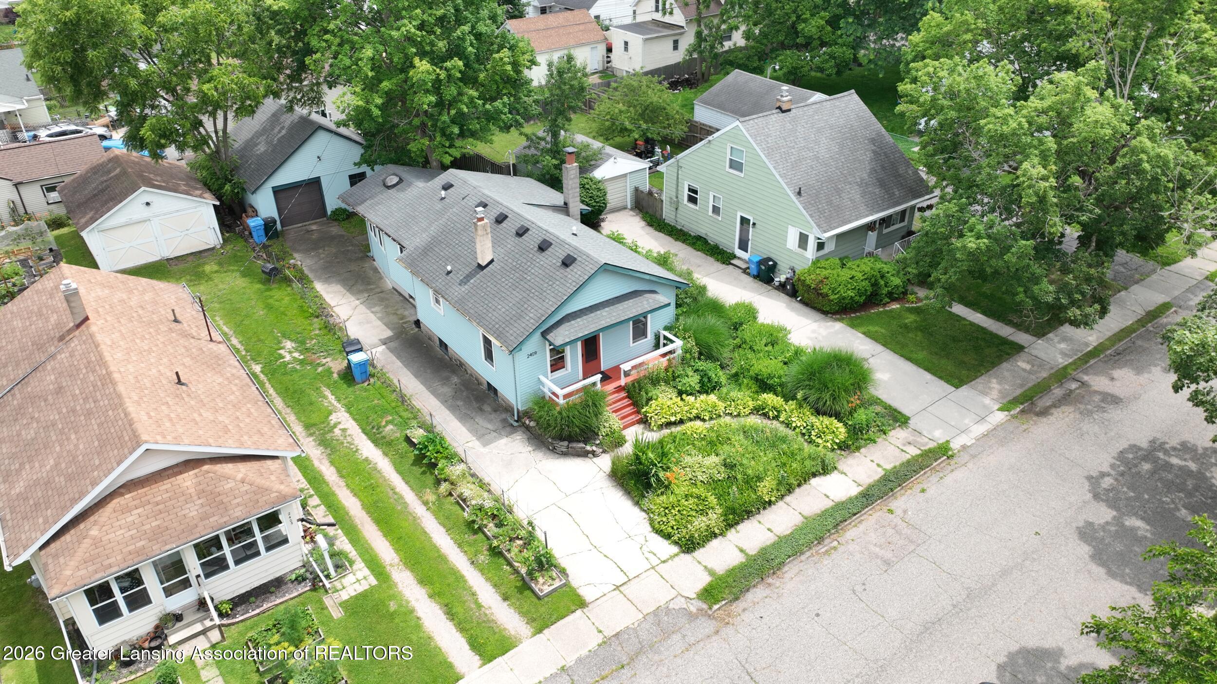 2409 Alpha Street Lansing, MI 48910 - Photo 37 of 46 Aerial