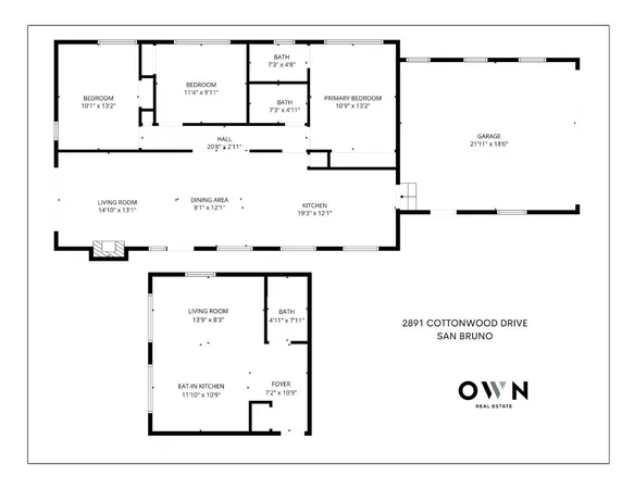 $1,599,000 | 2891 Cottonwood Drive, San Bruno, CA 94066