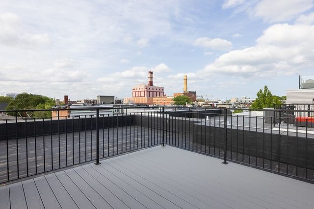 a view of city from a terrace