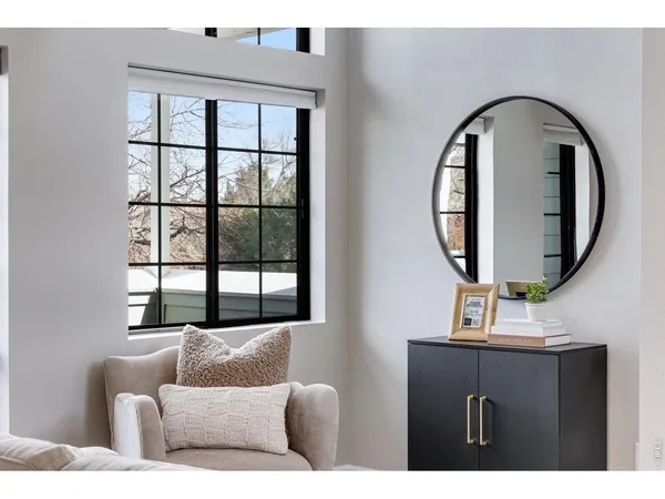 an aerial view of city