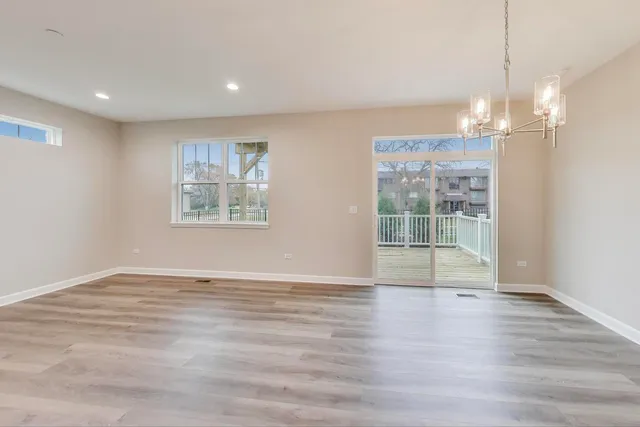 a view of livingroom with hardwood floor and window