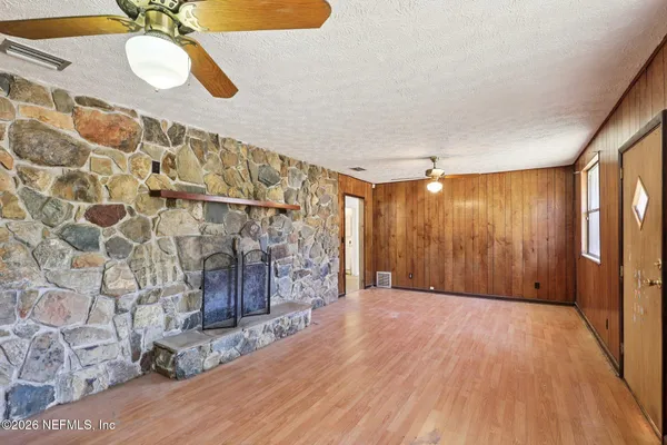 a very nice looking room with a large window