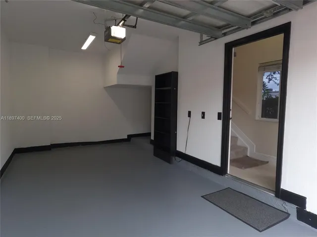 a view of front door of house