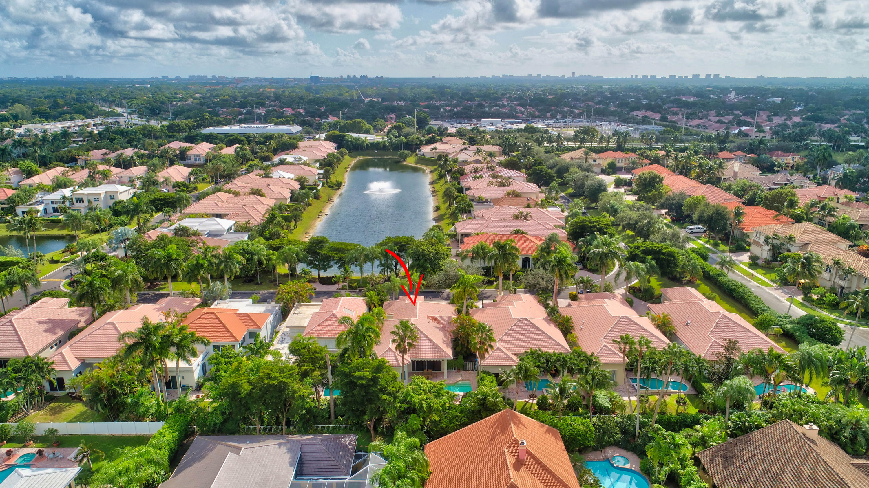 7170 Mallorca Crescent Boca Raton, FL 33433 - Photo 40 of 63 Back Aerial