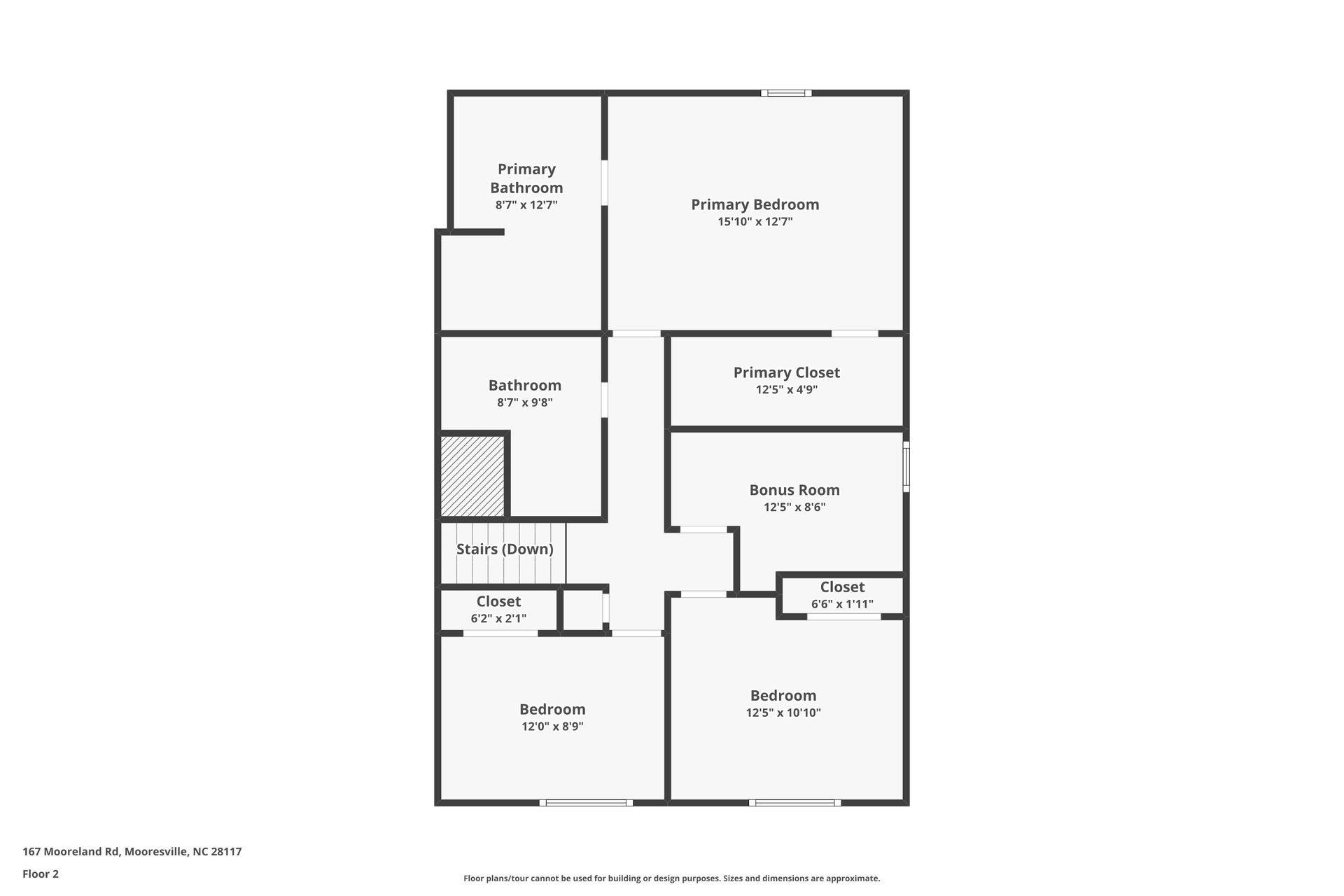 167 Mooreland Road Mooresville, NC 28117 - Photo 17 of 18 a picture of a floor plan