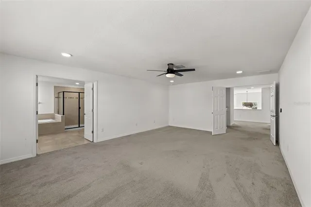 a view of empty room