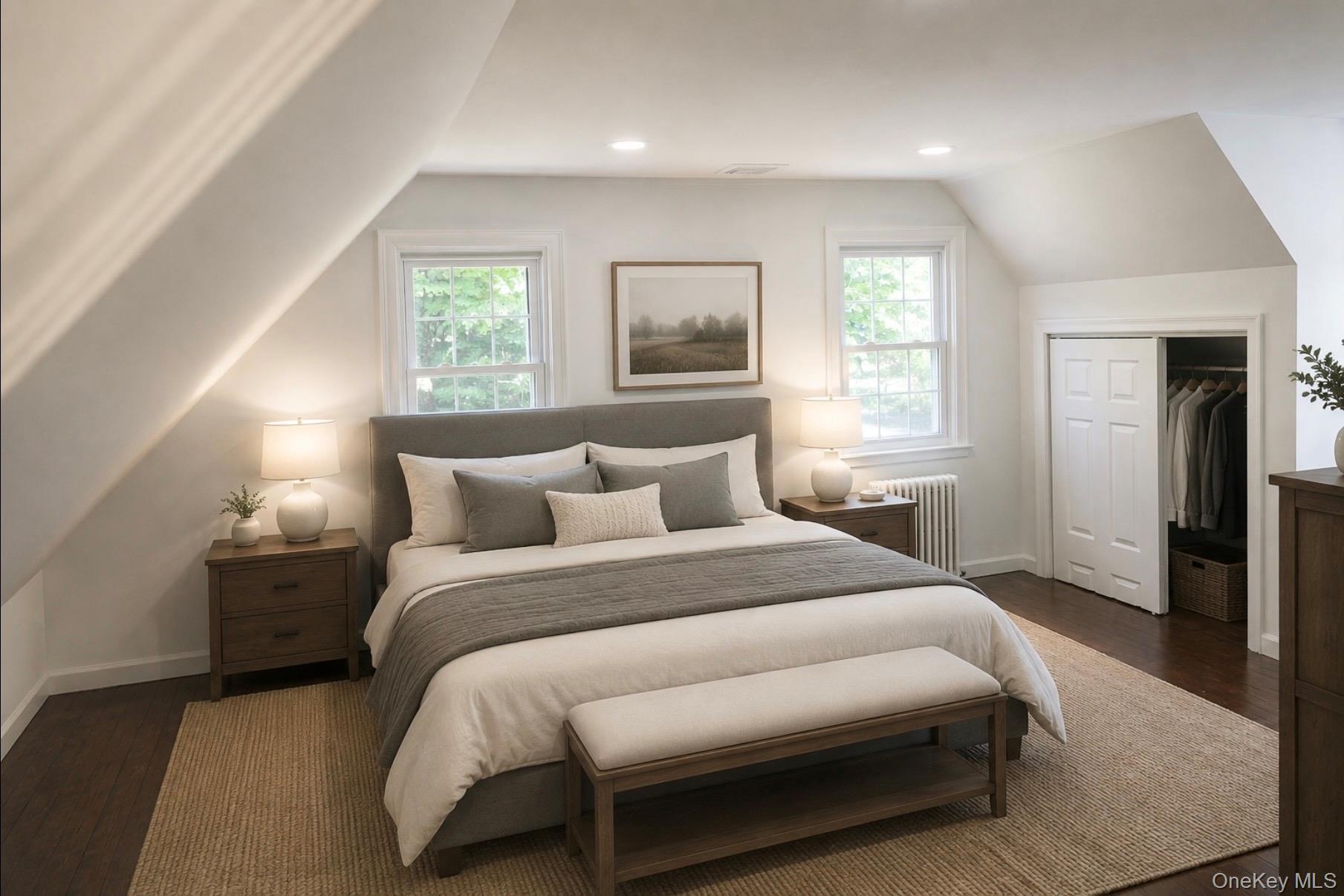 80 Mt Pleasant Road Smithtown, NY 11787 - Photo 13 of 27 a bedroom with bed and window