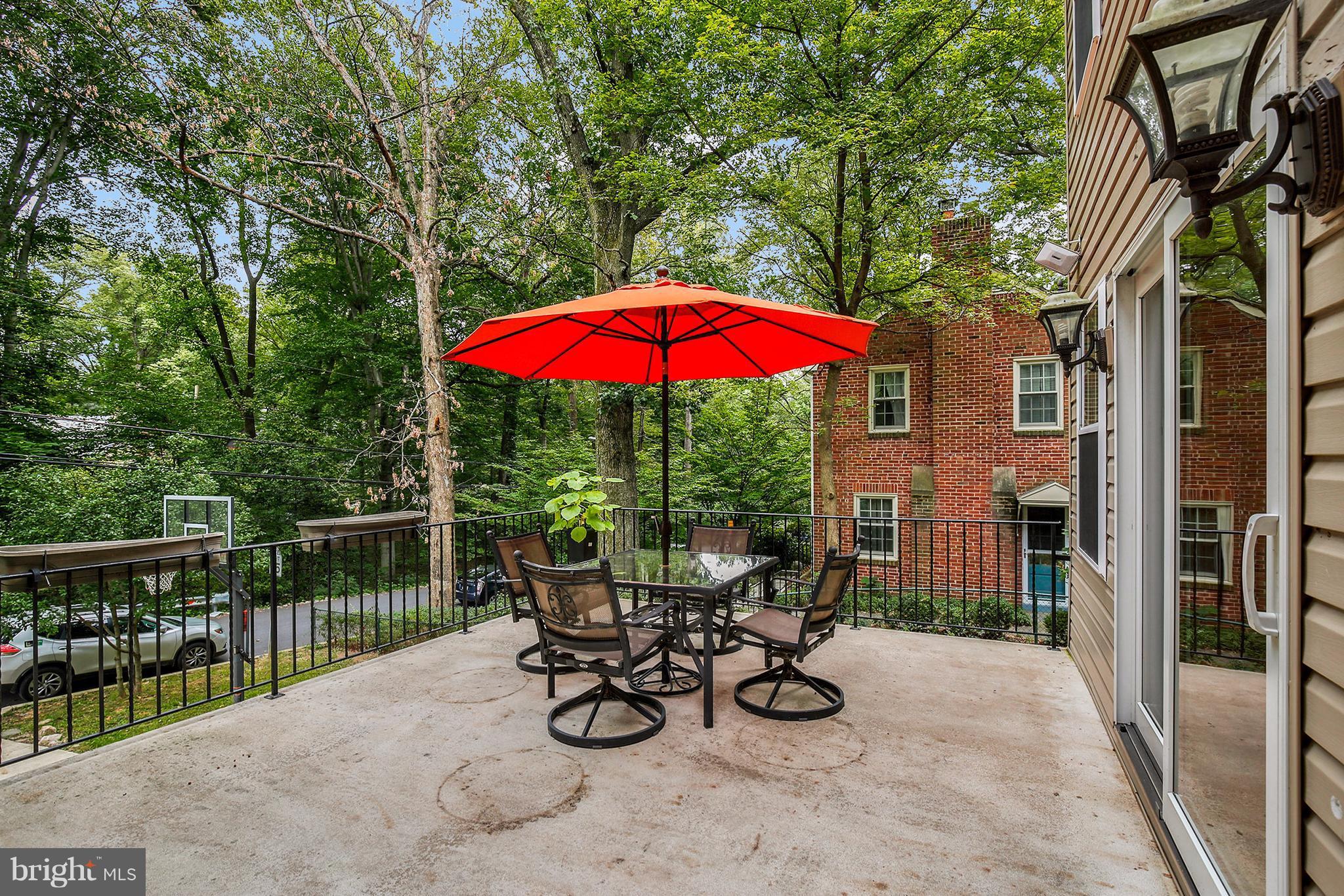 7913 Piney Branch Road Silver Spring, MD 20910 - Photo 28 of 30 a view of a sitting area with furniture and backyard
