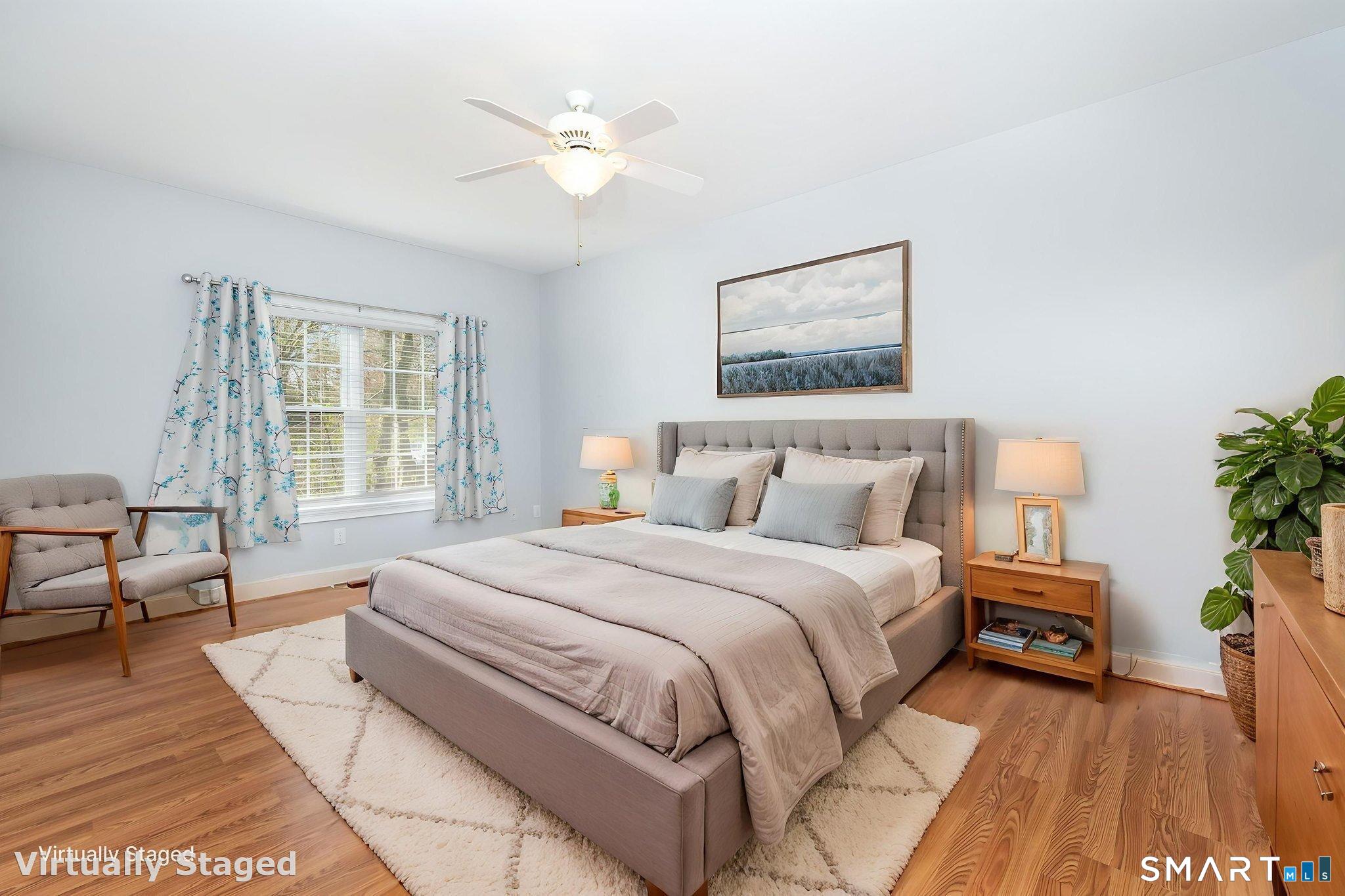 66 Kristyn Circle, Unit 66 Manchester, CT 06042 - Photo 12 of 26 a spacious bedroom with a large bed and a window