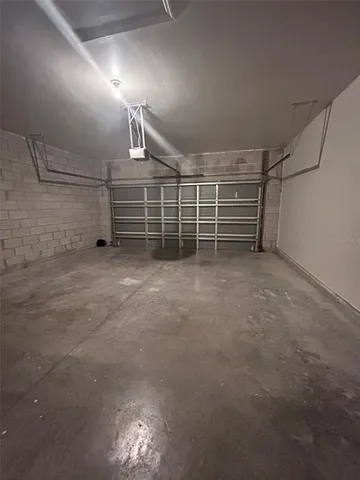 a view of a room with an empty space