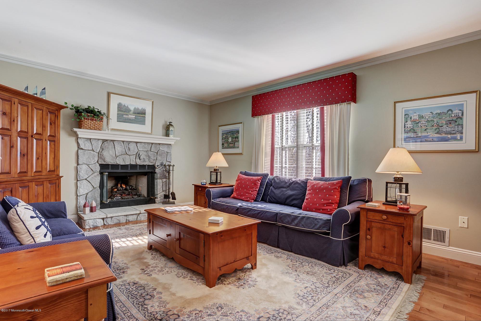 219 Ueland Road Red Bank, NJ 07701 - Photo 17 of 35 FAMILY ROOM W/GAS FIREPLACE