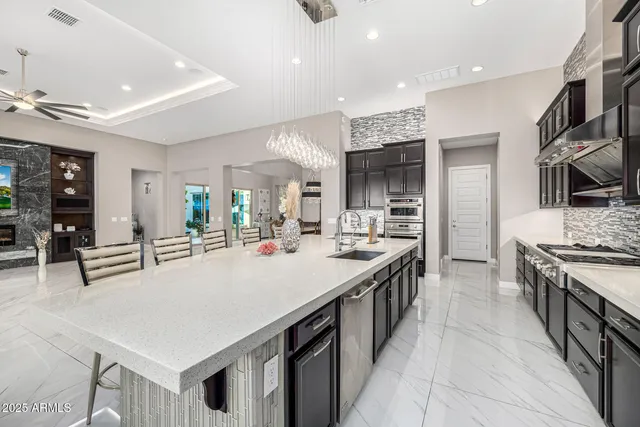 a view of an empty room with a balcony