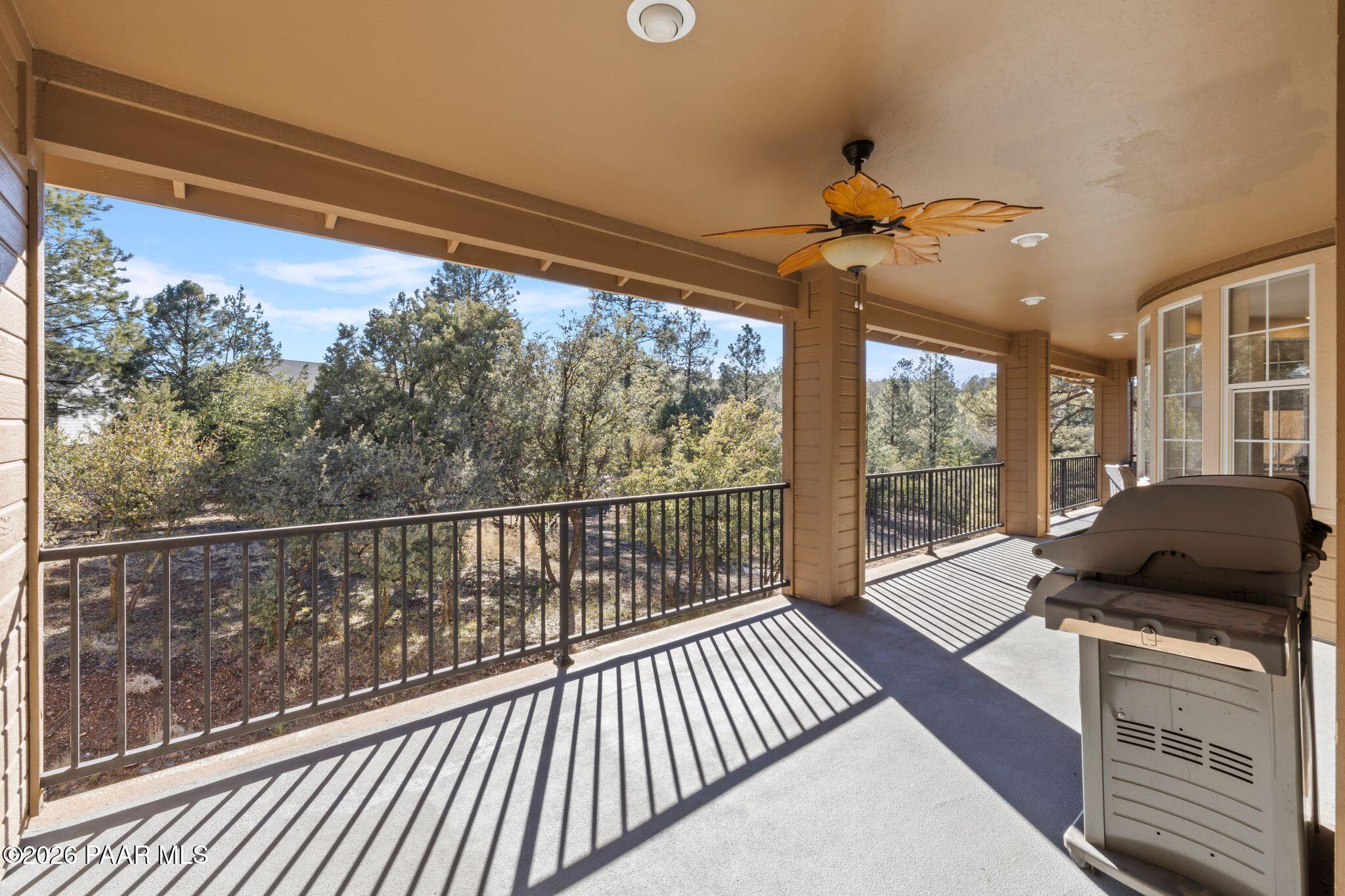 2015 Shadow Valley Ranch Road Prescott, AZ 86305 - Photo 20 of 42 a view of a balcony with furniture
