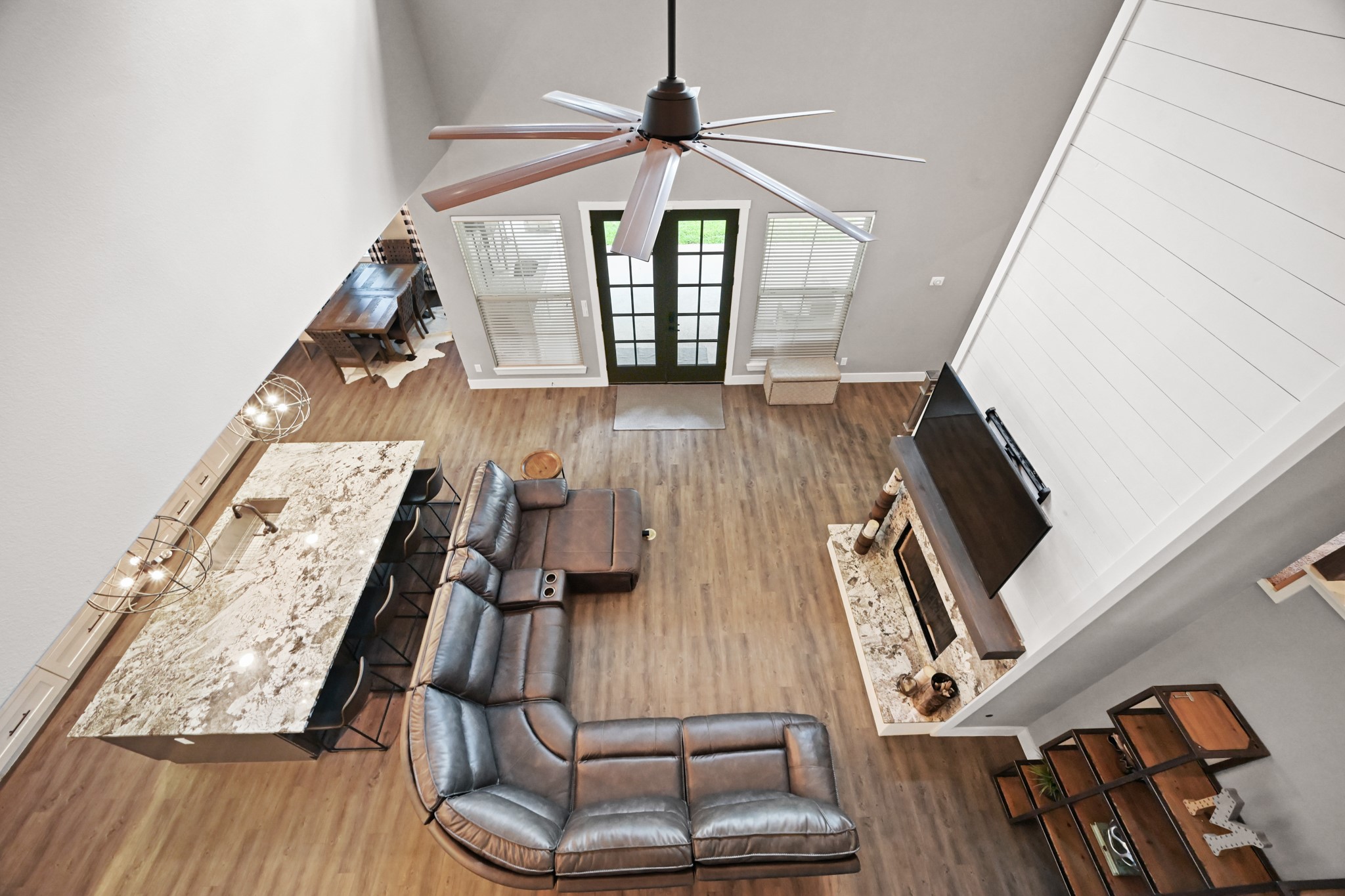 16912 Wagon Wheel Road Stagecoach, TX 77355 - Photo 14 of 39 a view of an entryway with wooden floor