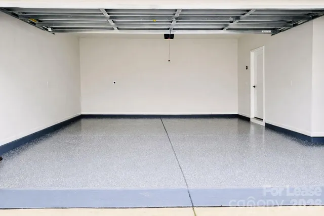 a view of a room with an empty space