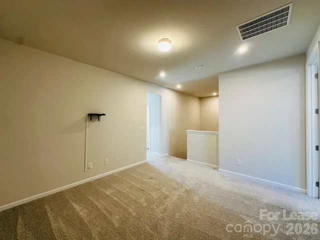 a view of a livingroom with a hall