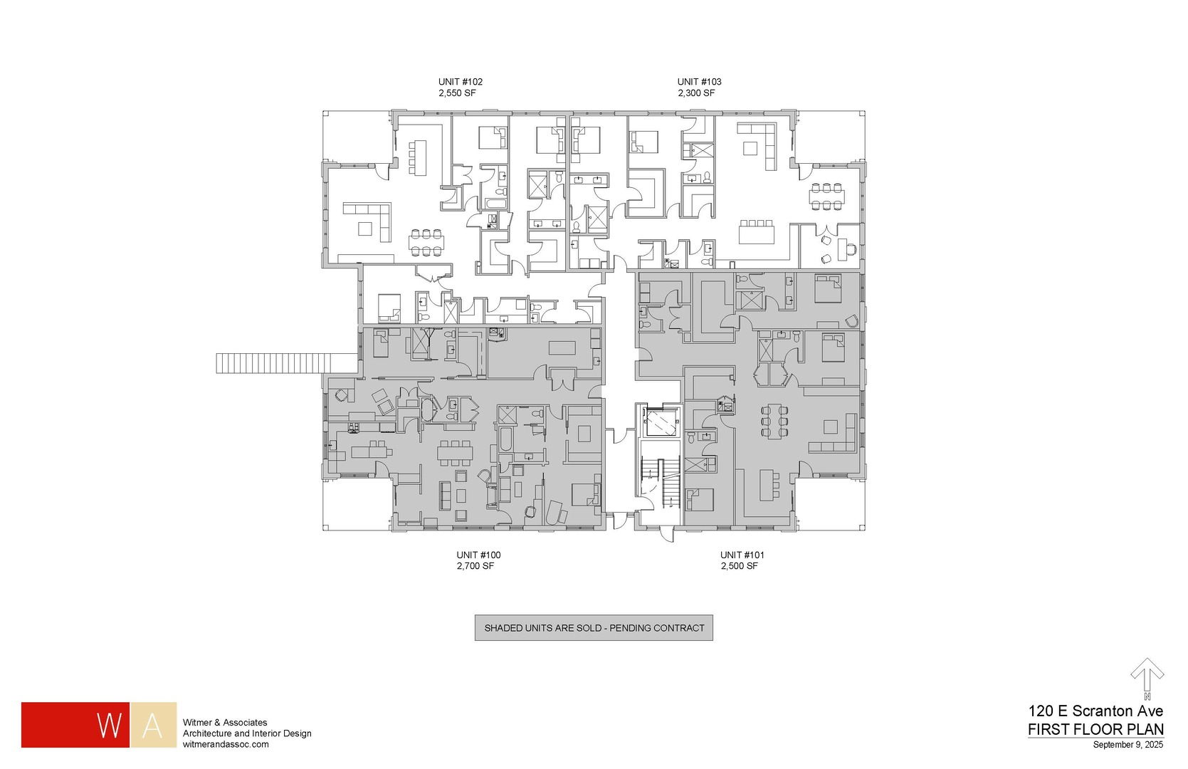 120 East Scranton Avenue, Unit 102 Lake Bluff, IL 60044 - Photo 13 of 15 a picture of a floor plan