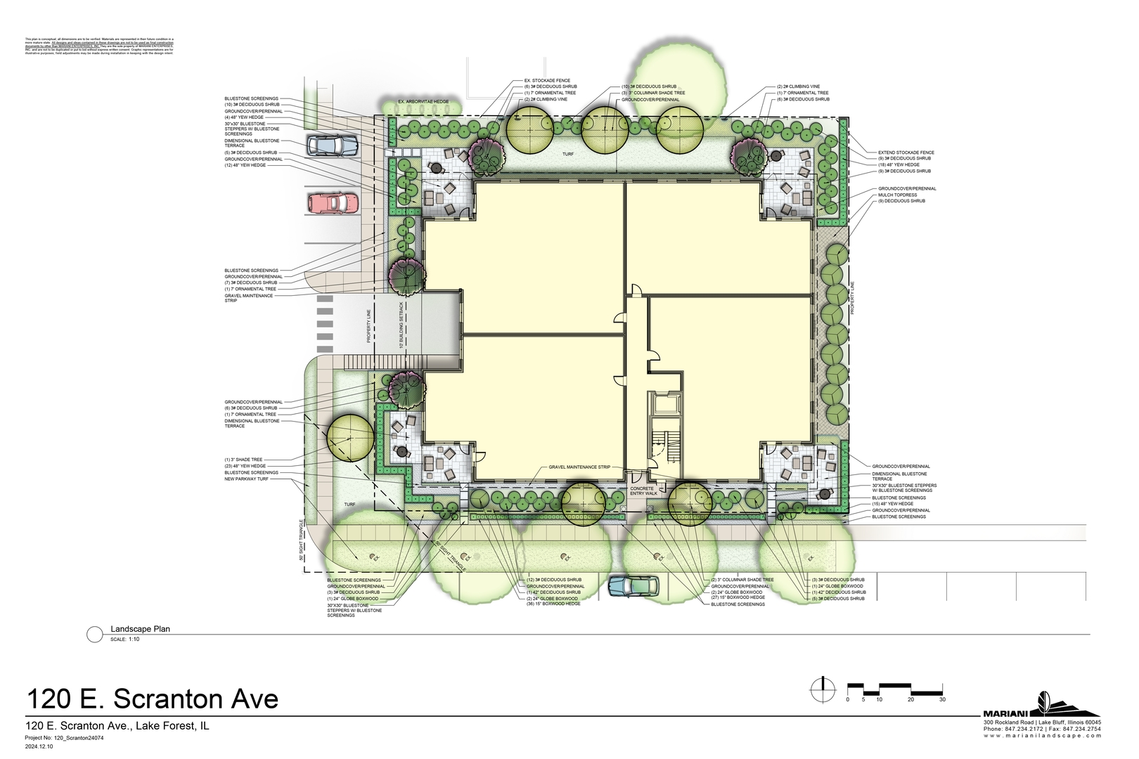 120 East Scranton Avenue, Unit 102 Lake Bluff, IL 60044 - Photo 15 of 15 a picture of a floor plan