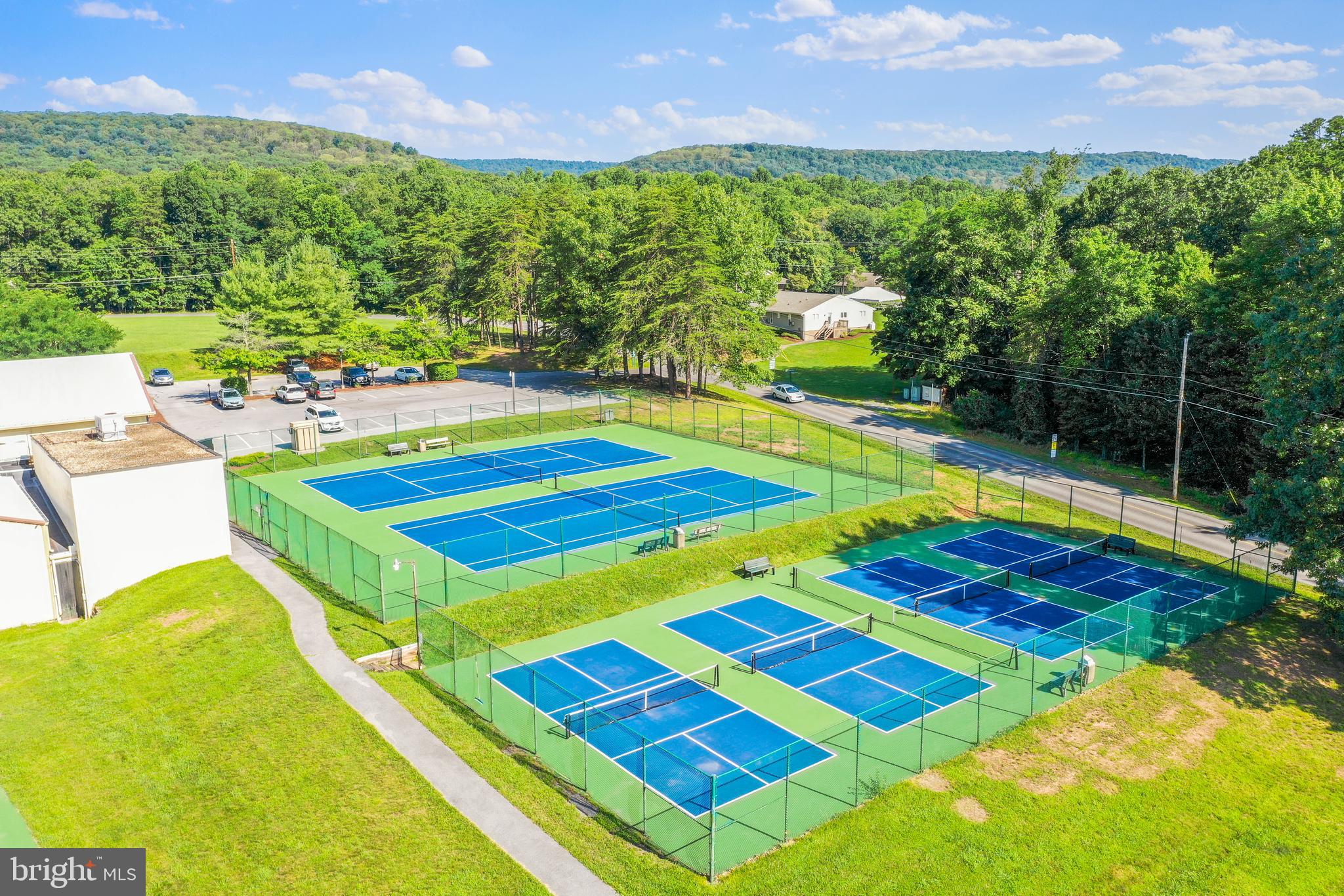 321 Clubhouse Ridge Hedgesville, WV 25427 - Photo 33 of 36 a view of an outdoor space and swimming pool