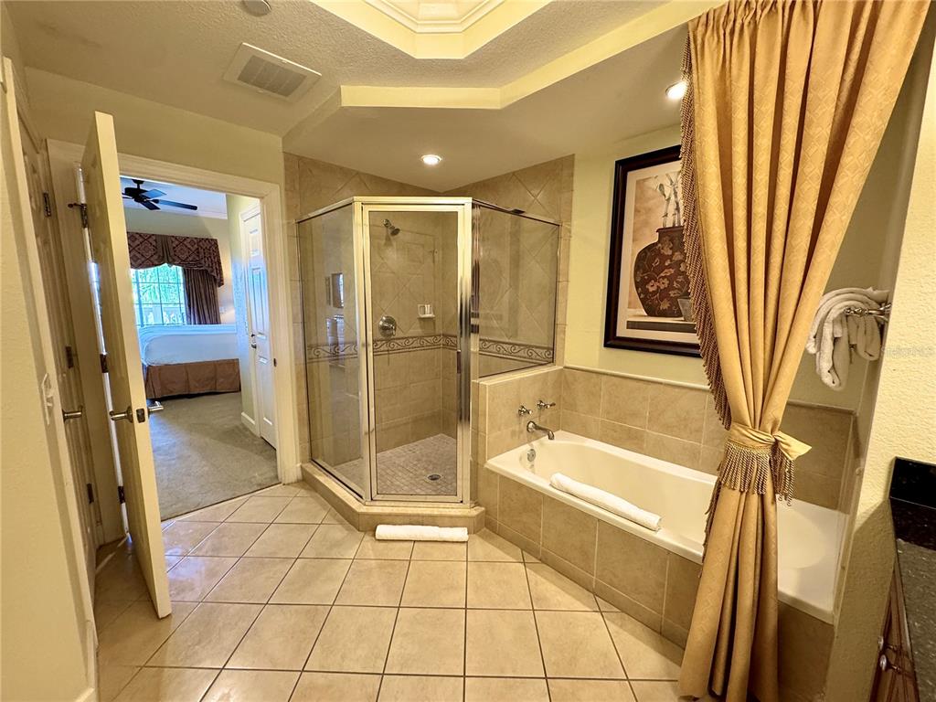1350 Centre Ct Ridge Drive, Unit 401 Reunion, FL 34747 - Photo 26 of 32 a bathroom with a tub and a shower