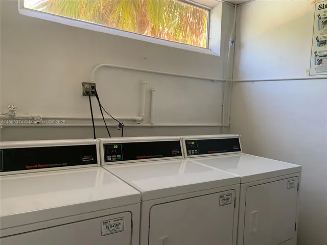 a view of washer and dryer