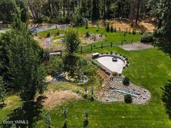 121 Rattlesnake Lane Naches, WA 98937 - Photo 37 of 45 a view of a garden with an outdoor space