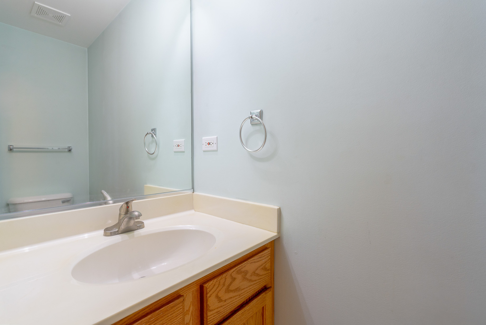 16719 South Sunset Ridge Court Lockport, IL 60441 - Photo 12 of 31 a bathroom with a sink and a mirror