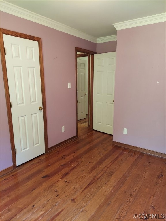 4263 Broad St Road Gum Spring, VA 23065 - Photo 21 of 39 an empty room with wooden floor and closet