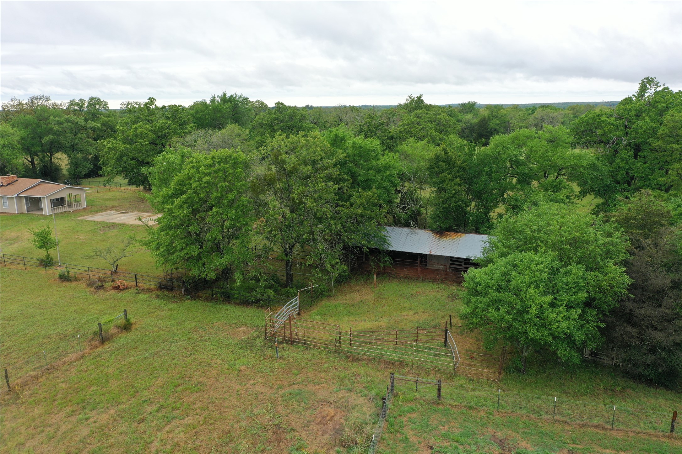 18043 Sterling Robertson Dam Road Thornton, TX 76687 - Photo 23 of 28 View from working pen to house