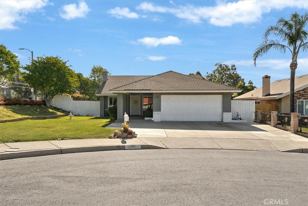 front view of house with a yard