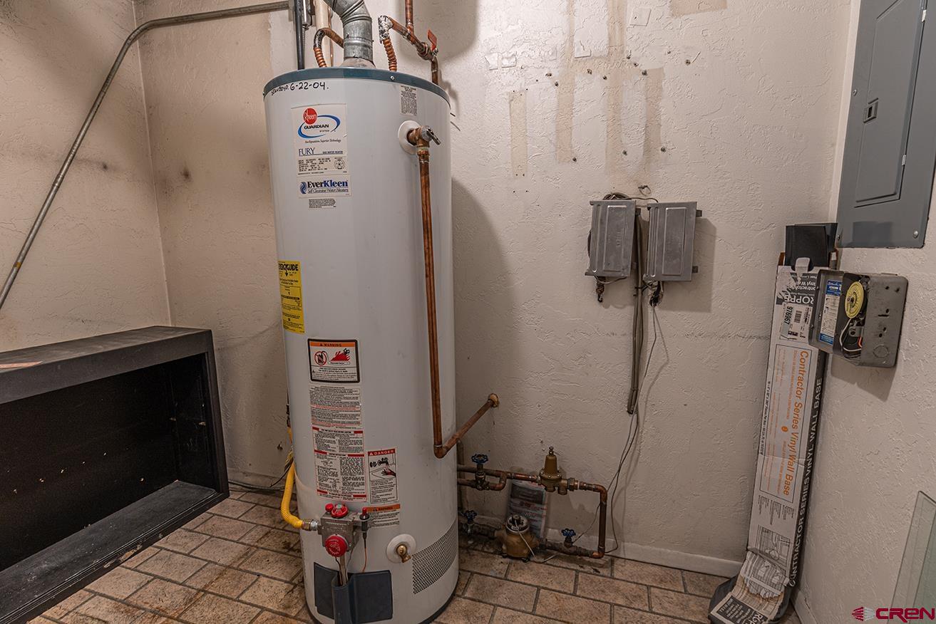 1802 Main Avenue Durango, CO 81301 - Photo 12 of 13 a view of water heater room