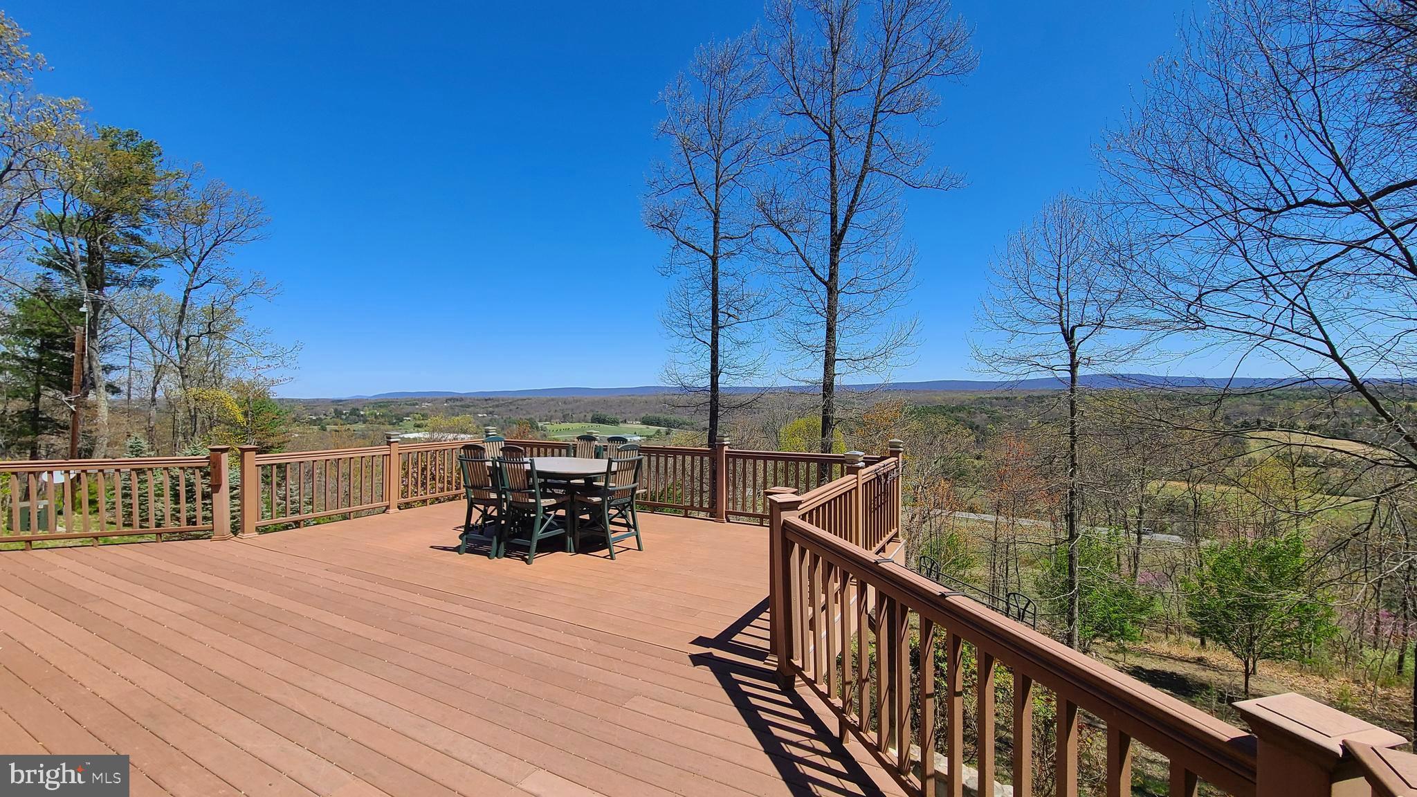 11600 Valley Road Berkeley Springs, WV 25411 - Photo 26 of 113 Here you go folks!! the deck comes with Views!!
