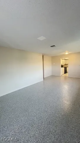 a view of empty room