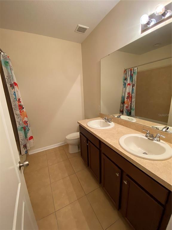1772 Marsh Palm Parkway Ocoee, FL 34761 - Photo 17 of 29 a bathroom with a sink a vanity and a mirror