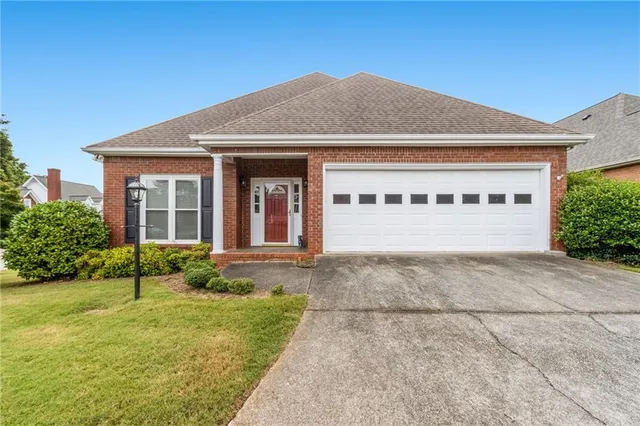 front view of house with a yard