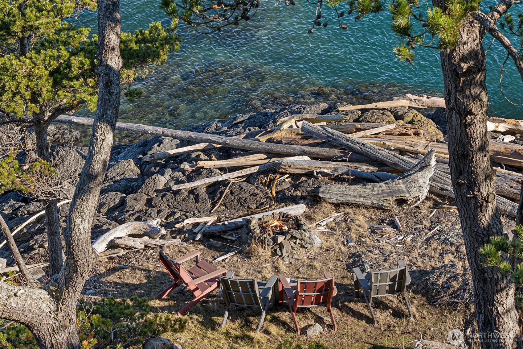 2623 Pear Point Road Friday Harbor, WA 98250 - Photo 6 of 40 an aerial view of multiple house